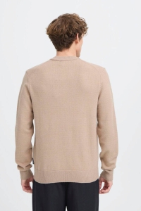 Casual Friday CFANDRO 0247 CREW NECK KNIT:Knit silver mink melange