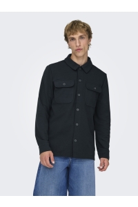 ONLY&SONS ONSNEWKODYL OVERSHIRT SWEAT NOOS dark navy