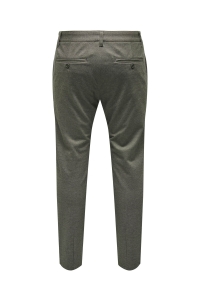 ONLY&SONS ONSMARK SLIM HERRINGBONE 2911 PANT : teak