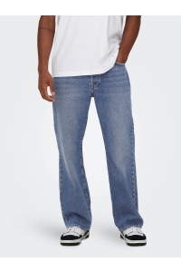 ONLY&SONS ONSFADE LOOSE MB 6781 TAI DNM NOOS medium blue denim