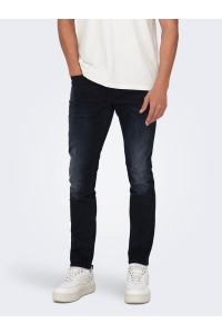 ONLY&SONS ONSLOOM SLIM BLUE BLACK 6921 DNM NO: blue black denim