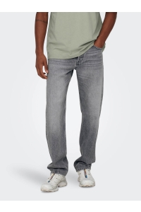 ONLY&SONS ONSEDGE STRAIGHT MG 8202 TAI DNM NO: medium grey denim
