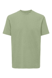 ONLY&SONS ONSKIAN LIFE REG SEERSUCKER SS TEE : seagrass