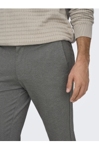 ONLY&SONS ONSMARK SLIM DITSY 020934 PANT NOOS silver lining/mgm