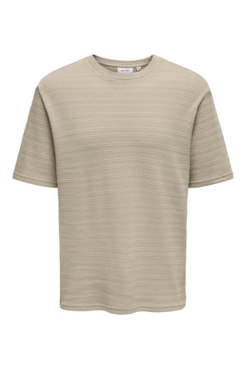 ONLY&SONS ONSGIVO REG 12 SS CREW KNIT NOOS