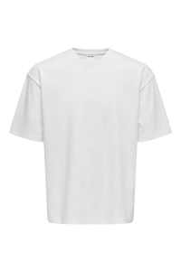 ONLY&SONS ONSCASPIAN AIRFLEX AUT SS TEE NOOS white