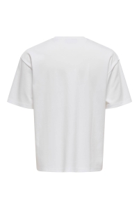 ONLY&SONS ONSCASPIAN AIRFLEX AUT SS TEE NOOS white