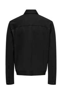 ONLY&SONS ONSJAKES 0339 REG ZIP OVERSHR FRML : black