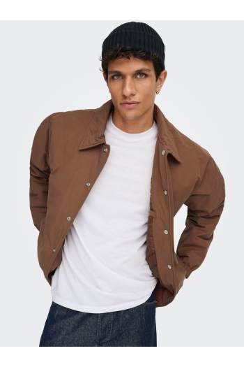 ONLY&SONS ONSBRATT LIFE T2T PADDED COACH JACK: