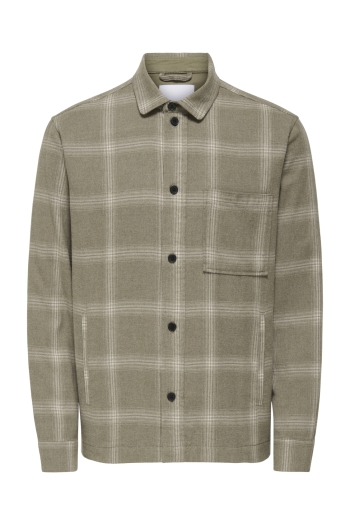 ONLY&SONS ONSAIDEN CHECKED TWILL SHIRT FRML