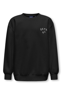ONLY&SONS OSJKYRIE OVERSIZE LS SWT NOOS black/white carlos qrtr