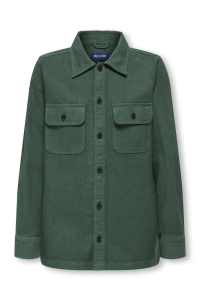 ONLY&SONS OSJOLIVER TWILL OVERDYE OVERSHIRT W: trekking green