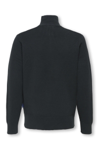 ONLY&SONS OSJPHIL REG 12 STRUC HALF ZIP KNT dark navy