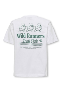 ONLY&SONS OSJFRED DANIEL LIFE RLX SS TEE JRS bright white/wild runners