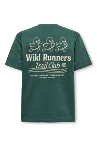 ONLY&SONS OSJFRED DANIEL LIFE RLX SS TEE JRS trekking green/wild runners