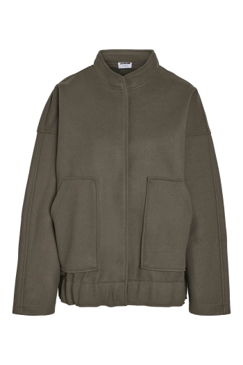 Noisy May NMHALSTON L/S BOMBER JACKET FWD NOO: