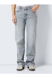 Noisy May NMYOLANDA NW WIDE JEANS AZ277LG FWD: light grey denim
