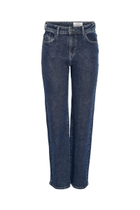Noisy May NMYOLANDA NW WIDE JEANS AZ365DB FWD: dark blue denim