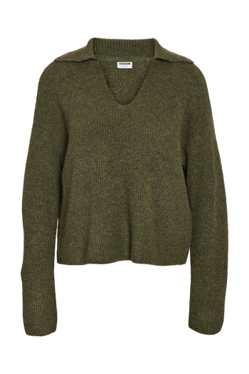 Noisy May NMNELLA L/S POLO WIDE SLEEVE KNIT F: