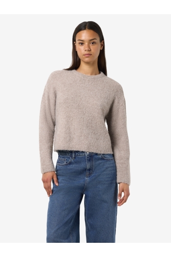 Noisy May NMDOLLY L/S O-NECK KNIT FWD NOOS