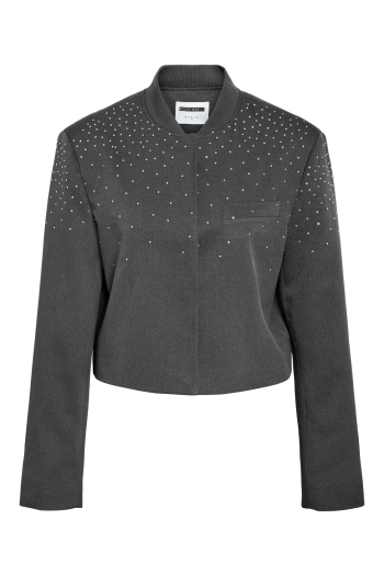 Noisy May NMELLIE RHINESTONE CROPPED JACKET F: