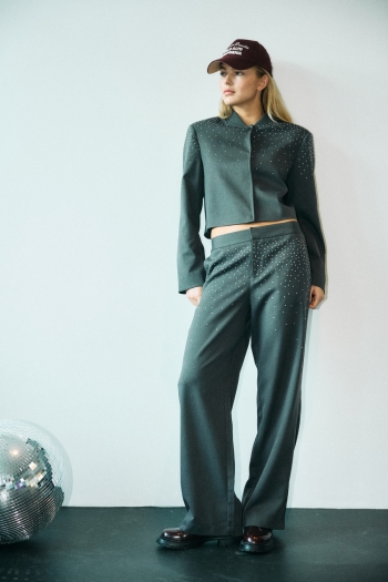 Noisy May NMELLIE RHINESTONE PANTS FWD