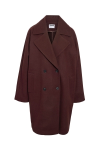 Noisy May NMCICI OVERSIZED COAT BF windsor wine