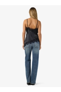 Noisy May NMSOFIE S/L SATIN TOP black