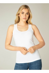 Base Level Yippie Top white