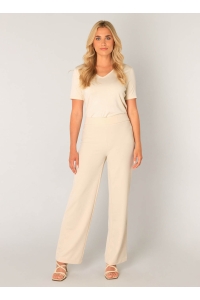 Base Level Yarah Pant light beige